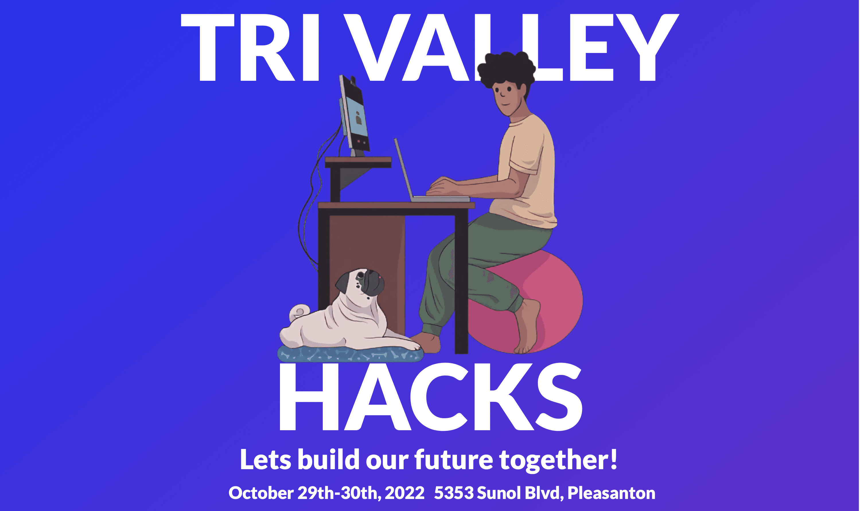 The homepage of trivalleyhacks.org